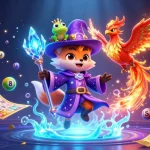 Experience thrilling gaming adventures at GG88 with magical illustrations of lottery excitement.