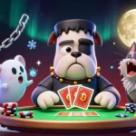 Experience the thrill of sv368 as characters engage at a lively casino-themed table, enriching gameplay.